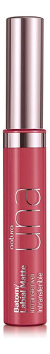 Labial Liquido Matte Rose 2m Natura Caballito En Stock