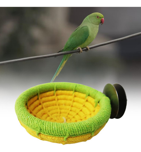2 Uds Mascota Pájaro Nido Hamaca Cabaña Cama Colgante Para