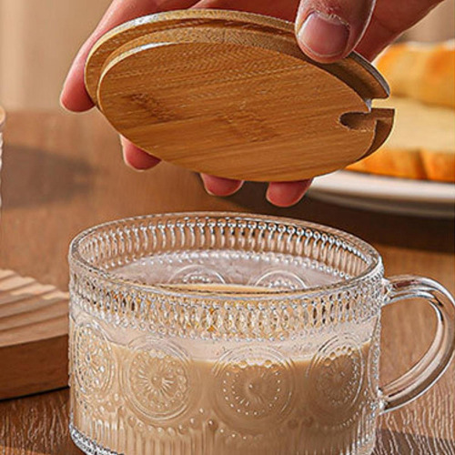 Juego De Tazas De Café De Flores De 4 Piezas, Tazas De Té