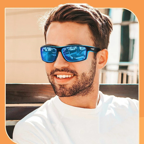 Lentes De Sol Polarizados Con Protección Uv400 P/hombre 2 Pz