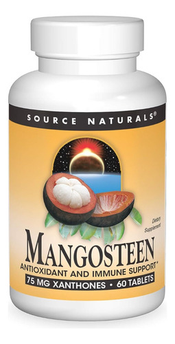 Source Naturals | Mangosteen | 75mg | 60 Tablets