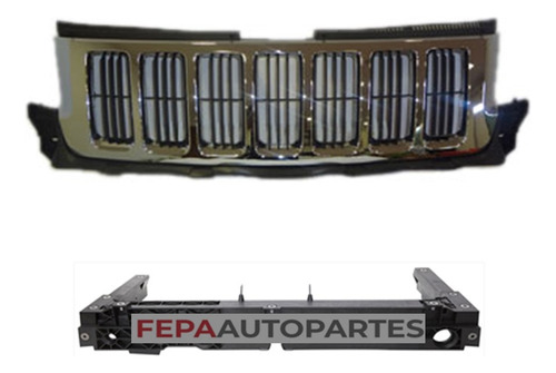 Parrilla Rejilla Frontal Jeep Grand Cherokee Limited 11 /  