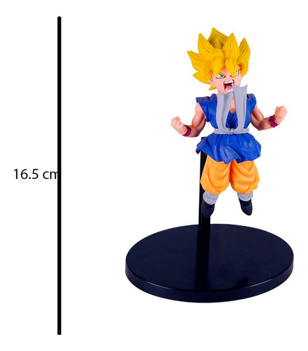 Dragon Ball Z Figura Goku Niño Gt Coleccionable + Base