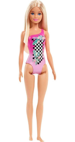 Muñeca Barbie Nadadora Original Mattel Nuevo Djd45 Bigshop