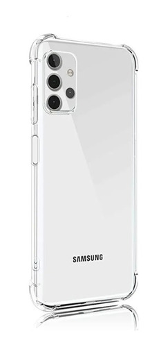 Capa Gel Borda Alta Para Samsung Galaxy A32 4g Transparente