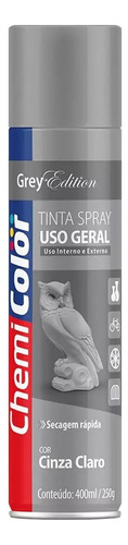 Spray Chemicolor Cinza Claro 400ml/250g.