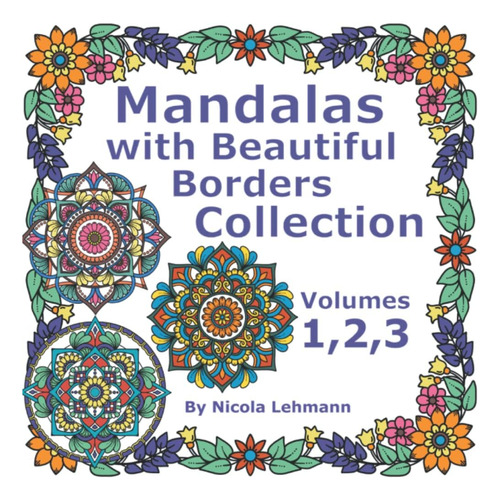 Libro: Mandalas With Beautiful Borders Collection, Volumes 1