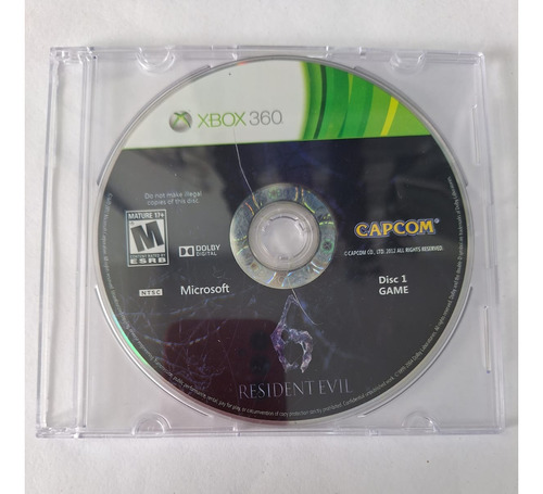 Jogo Xbox 360 Residentevil Original Usado