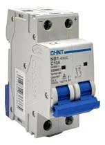 Comprar Interruptor Automatico Bipolar Dc 2x10a 500vdc 6ka C - Chint