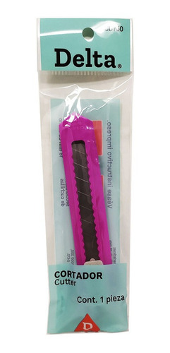 Cutter Delta 18 Mm Con Mango De Plastico 1 Pz