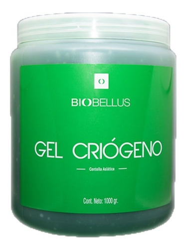  Gel Criógeno Centella Asiática Biobellus X1000gr Tipo De Envase Pote