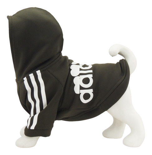 Sudadera Hoodie Sueter Para Perro Chico Mediano Grande Color Verde Militar