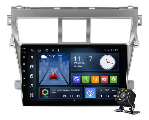 Estéreo Android Para Toyota Yaris 2008-2015 Cámara Gps Wifi