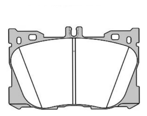 Pastilla Freno Delantera Mercedes Benz C450 C43 Amg W205