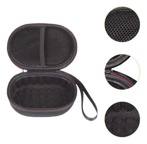 Estuche Para Mouse Estuche Rígido De Viaje Estuche De Negro