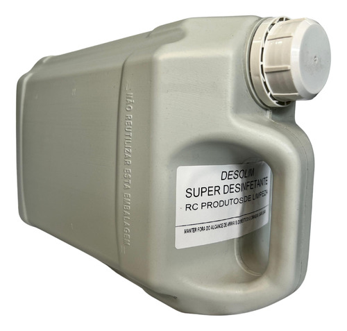 Super Desinfetante Rc Desolim 5 Litros Limpeza Profunda