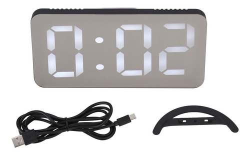 Reloj De Sobremesa Multifunción Led Con Alarma Digital, 2 Pu