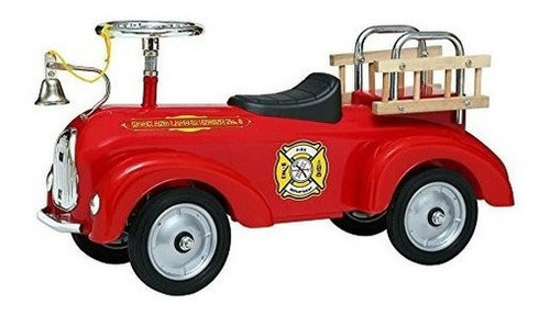 Morgan Cycle Fire Engine Scootster Juguete Para Montar