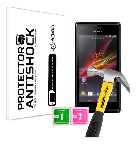 Protector De Pantalla Anti-shock Sony Xperia M