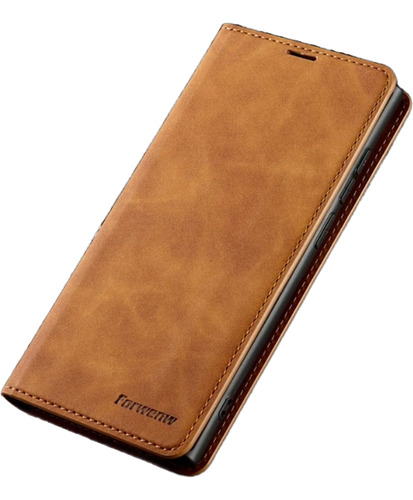 Funda Para iPhone Modelos Estilo Cartera Tipo Piel Casual