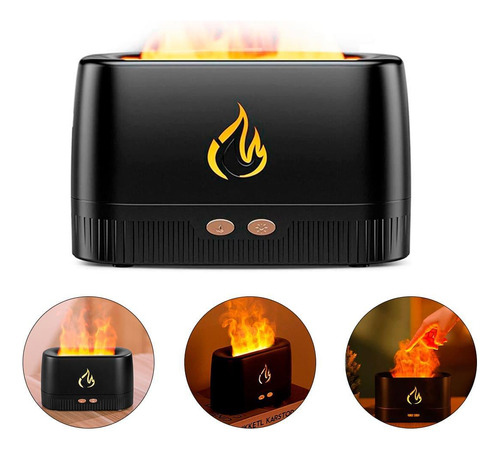 Humidificador de aire, difusor, aceite esencial, control de llama