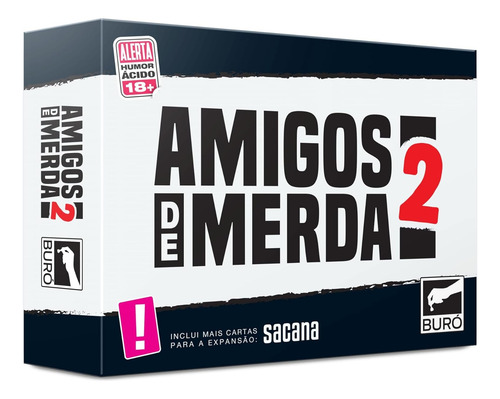 Amigos De Merda 2 - Buró - O Jogo Inclui A Expansão Sacana