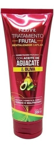 Tratamiento Frutal Xiomara Nutrint Aceite Aguacate Y Oliva