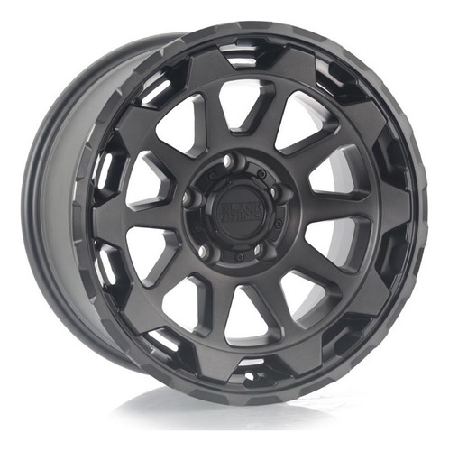 Rines Black Rhino Kelso 17x9.0 5x127 Jeep Wrangler Rubicon Color Rotor