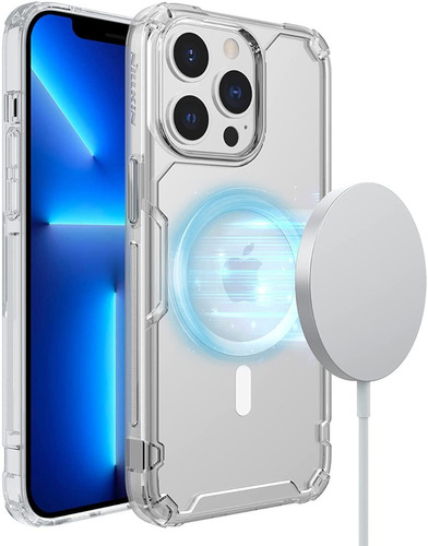 Imagen 1 de 6 de Carcasa Nillkin Nature Magnetic Para iPhone 13 / Pro / Max