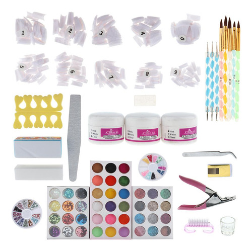 Pro Kits De Bricolaje Herramientas Puntas De Uñas Set