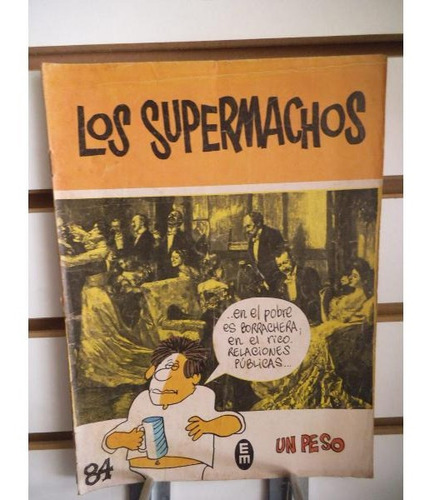 Comic Los Supermachos 84 Editorial Posada Vintage 