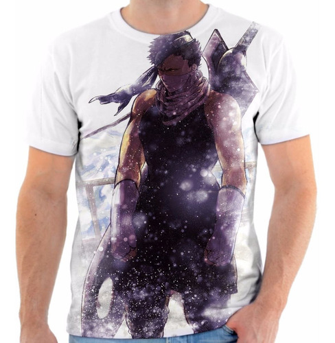 Camisa Camiseta Personalizada Naruto Zabuza Aldeia Nevoa 1