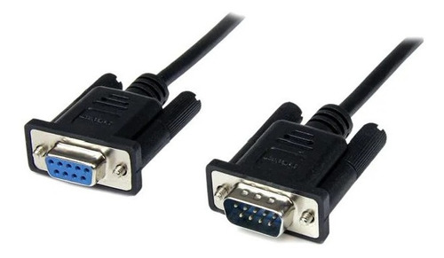Cable Serial Rs 232 Extension Db9 Macho A Db9 Hembra Negro