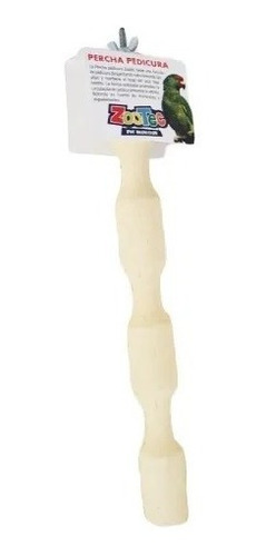 Imagen 4 de 6 de Percha Mineral Chica Para Ave Zootec Loro Canario Perico