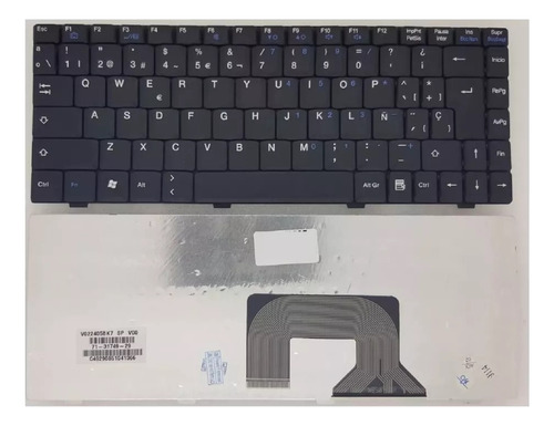 Teclado Notebook Commodore Ke-8317 Ke-8319 Ke-8370 V022405bk