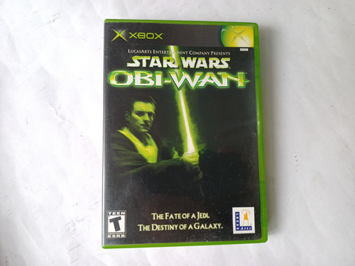 Star Wars Obi- Wan Para Xbox Clasico Obi Wan