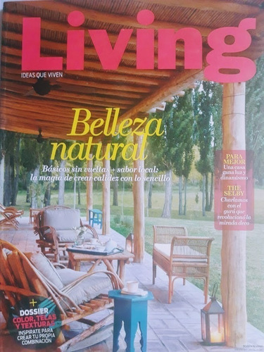 Revista Living N° 89  Diseño Simple Y Fresco 4/ 2014 