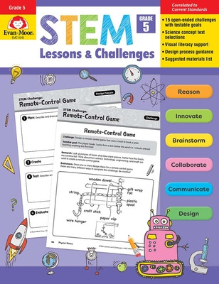 Libro Stem Lessons And Challenges, Grade 5 Teacher Resour...