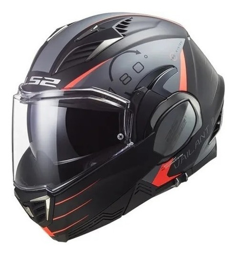 Casco Moto Rebatible Ls2 900 Valiant 2 Codex Agrobikes