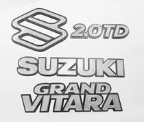 Comprar Insignias Suzuki Grand Vitara X4 Unidades Alternativo 3d