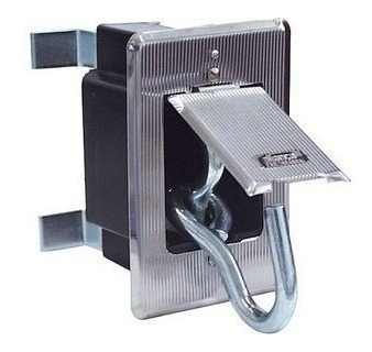 Gancho Para Armar Rede Embutir Aço Inox Polido Prata O Par