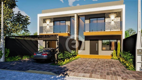 Casa De Alto Padrão À Venda Com 3 Dormitórios, 123 M² - Bela Vista - Estância Velha/rio Grande Do Sul - Ca1056