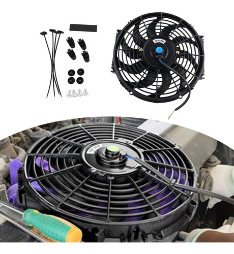 Ventiladores De Motor Ventilador De 9 Pulgadas 12v80w