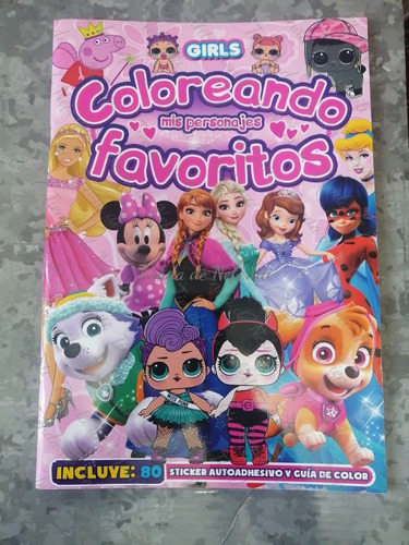 Princesas Set Regalo Stickers Lapicero Niñas Útiles Escolar