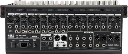 Mezclador Hibrido Korg Ch24 Mw2408 Mw-2408