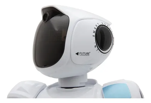 Robô Zippy Toys Rb2393 Branco 30 Funções Controle Remoto | Frete