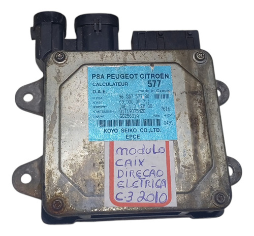Modulo Direcao Eletrica Citroen C3 Peugeot 1.4 2010