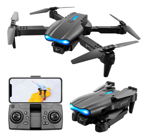 Rc Drone Con Cámara 4k Quadcopter + 3 Baterías Doble Camara
