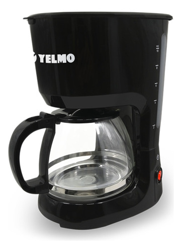 Cafetera Yelmo Ca-7108 Semi Automática Negra De Filtro