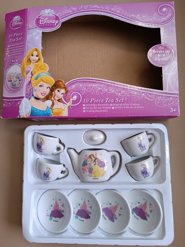 Juego De Te Para Niñas,princesas Disney, Porcelana